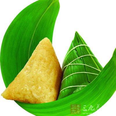 粽子此時因為其特有的清香味,就可以成為一種很好的開胃的食物